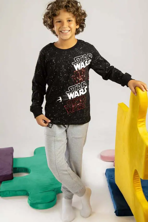 Star War Print Pj Set Adam Store