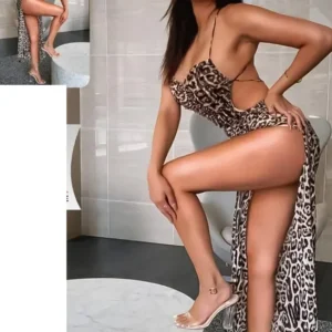 tiger print lingerie