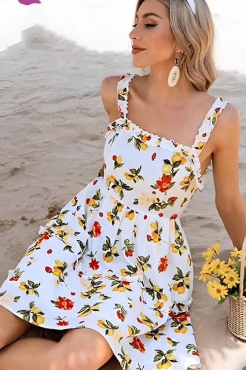 floral miniderss - Image 3