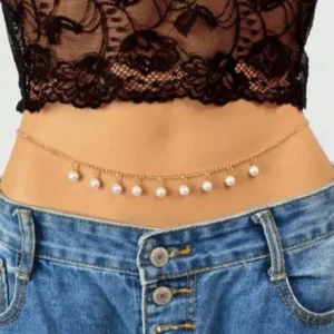 faux peal waist