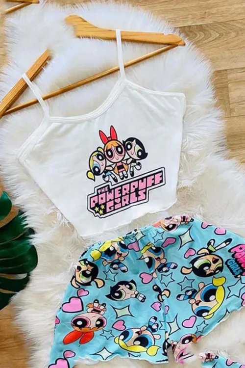 white short pj