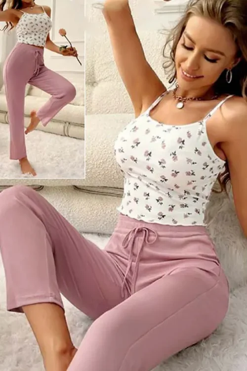 floral pj set