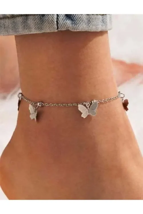 butterfly anklet