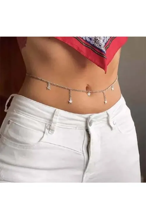 star belly chain
