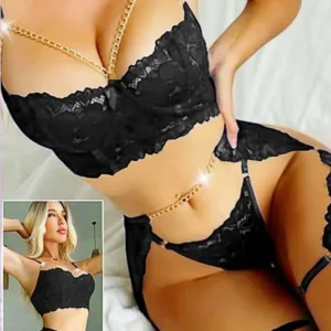 black lingerie