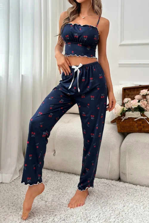 darkblue pj set