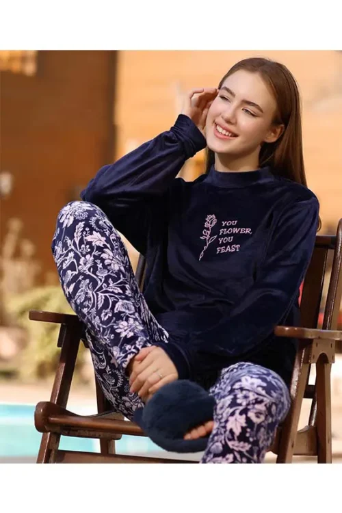 darkblue pj set