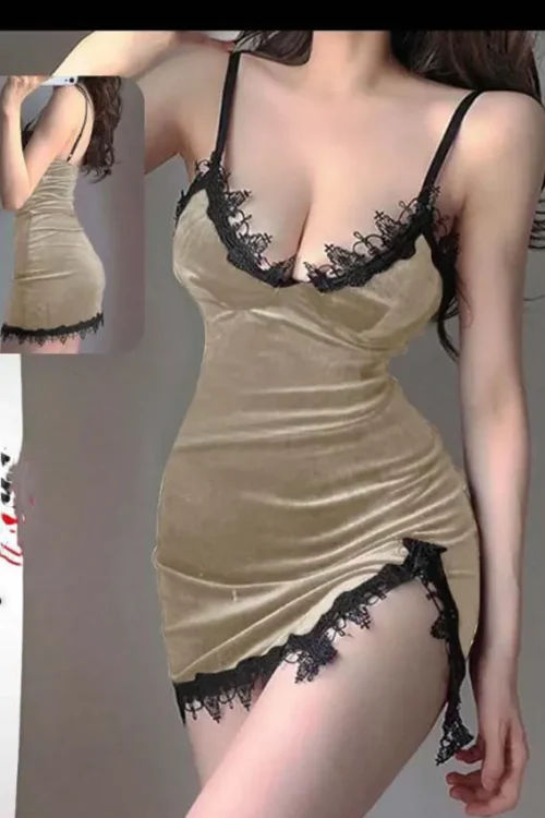elegant velvet lingerie - Image 2