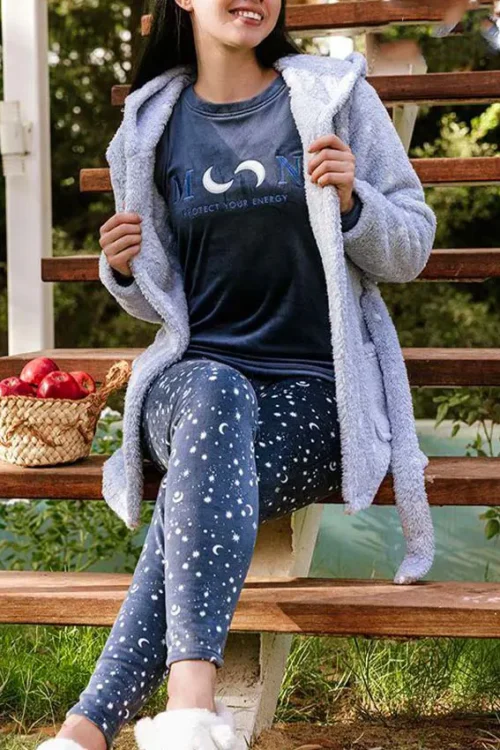 lightblue pj set
