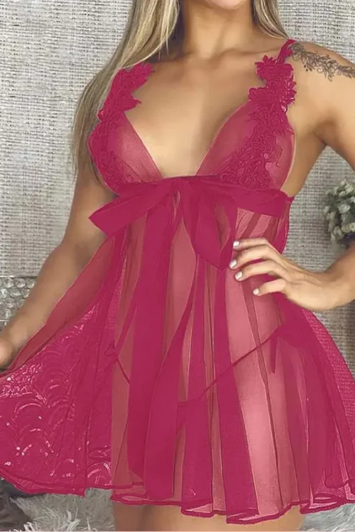 simple solid lingerie with jobir in bust