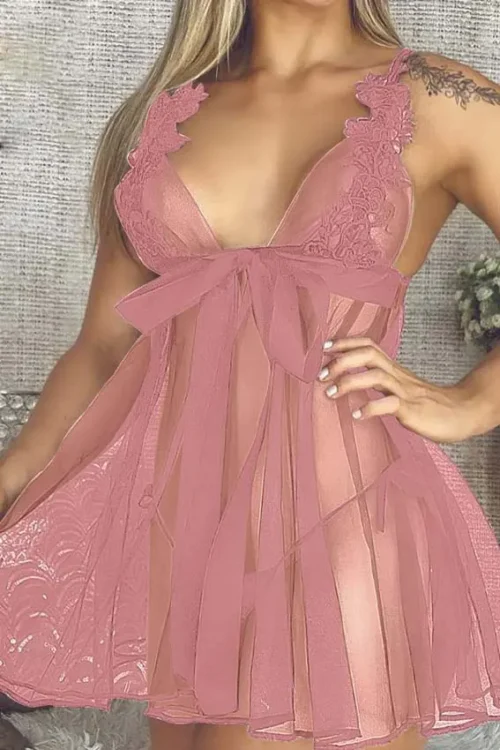 simple solid lingerie with jobir in bust - Image 3