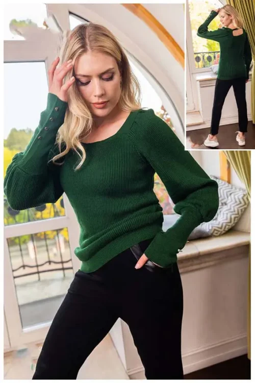 green pj set