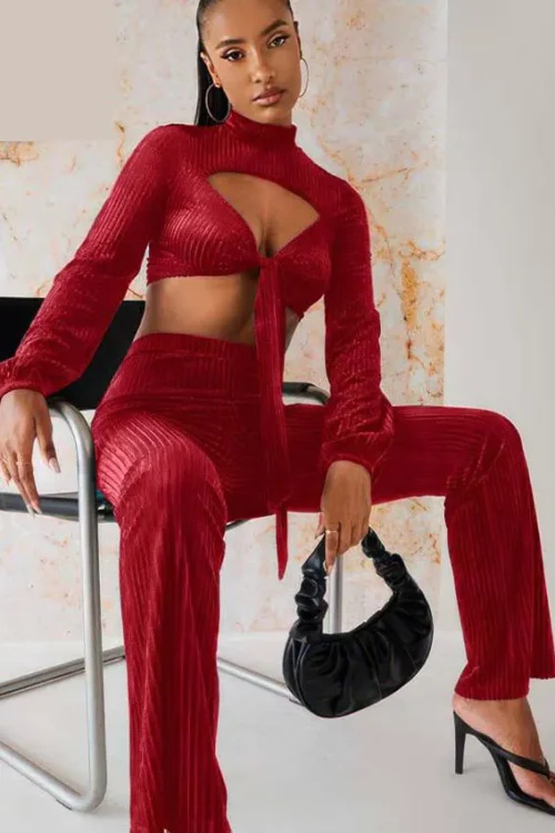 sexy velvet pj - Image 3