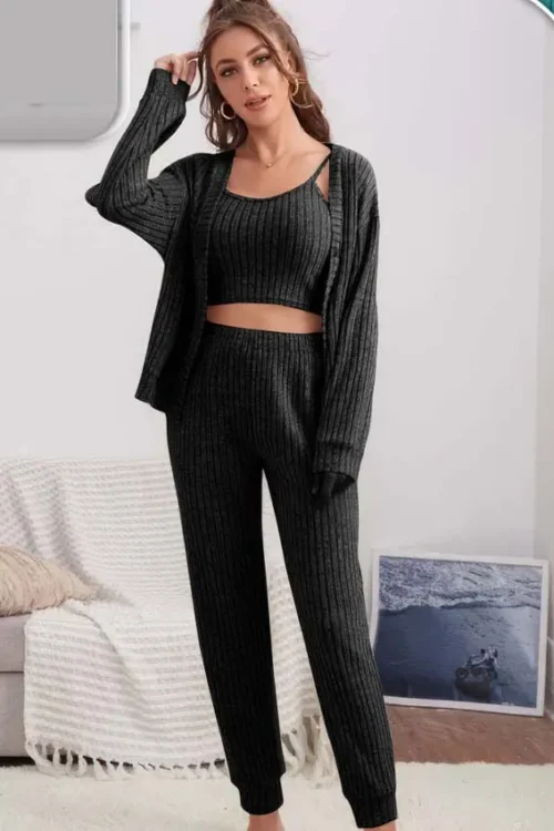 elegant winter pj set