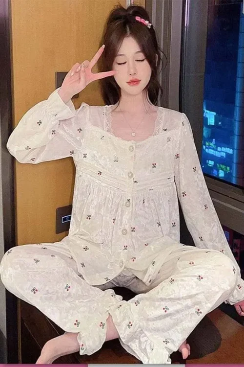 white pj