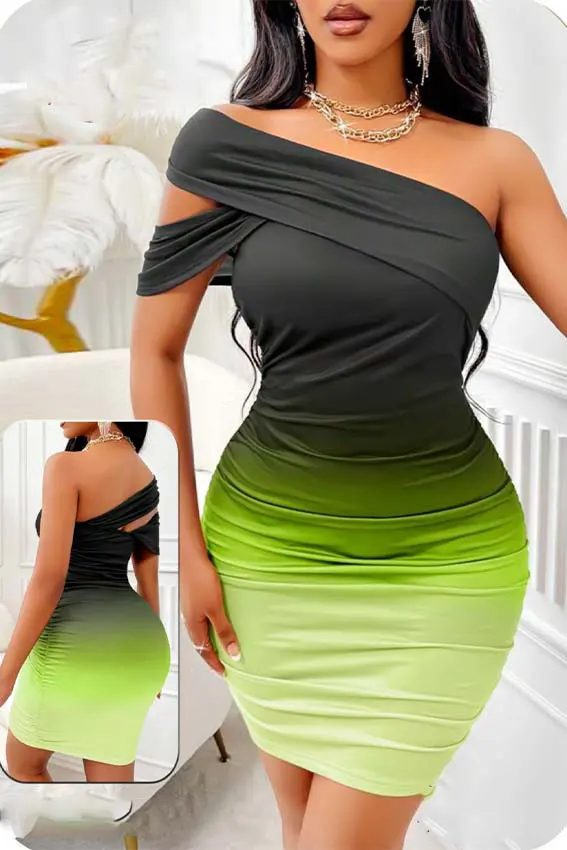 green lingerie