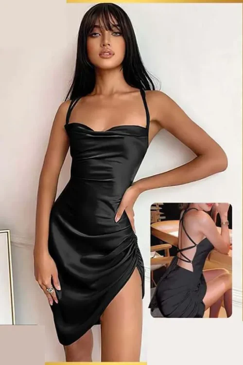simple satin lingerie