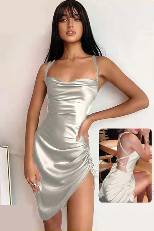 simple satin lingerie - Image 6