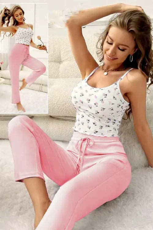 floral pj set