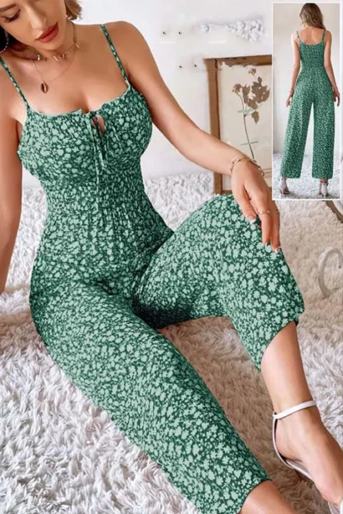 floral jumpsuit