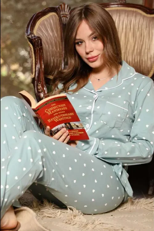 mintgreen pj set