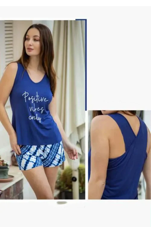 short pj set (100% cotton)