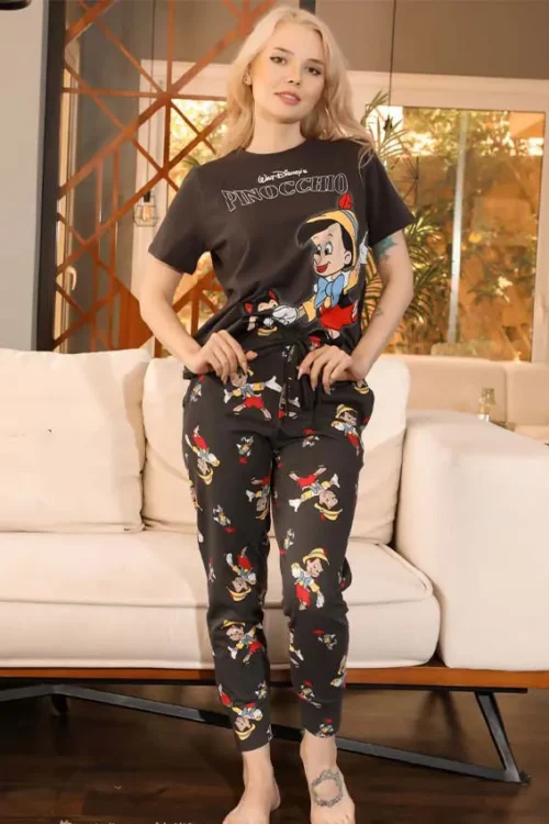 black pj set (100% cotton)