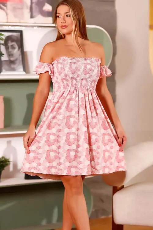 floral nightshirt (100% cotton)
