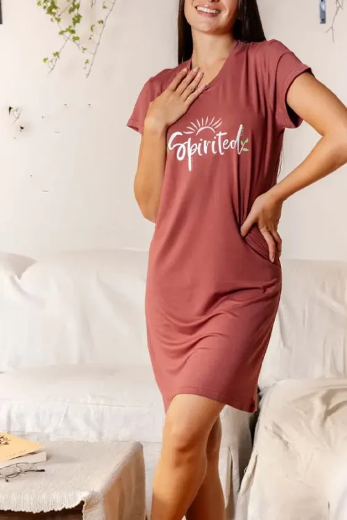 cashmere nightshirt (100% cotton)