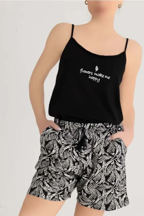 black short pj (100% cotton)