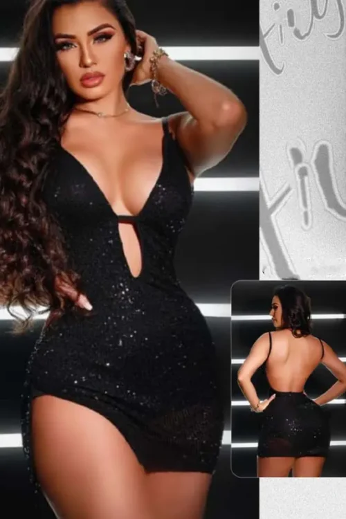 black lingerie
