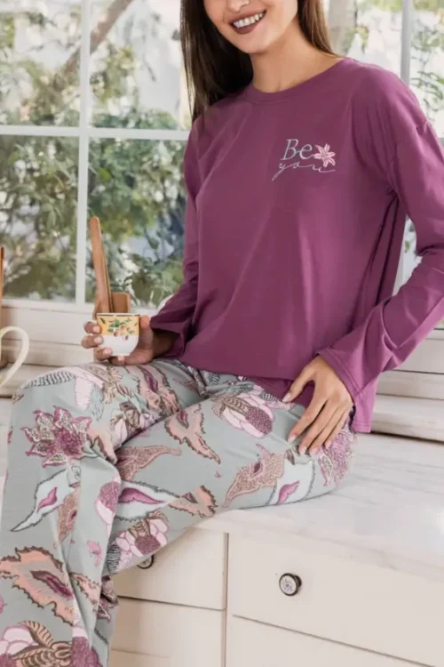 Be You Long Sleeve PJ Set - Image 2