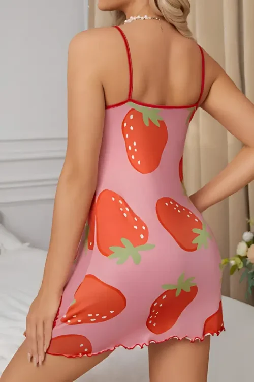 Heart Print Nightgown - Image 2