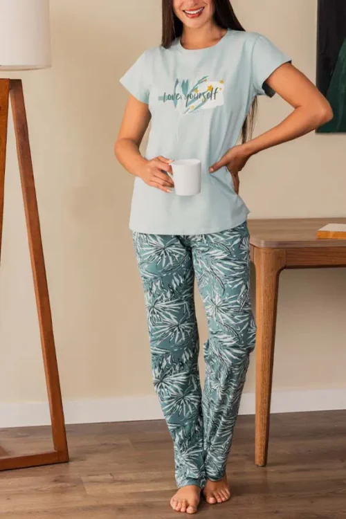 cool summer pj set (100% cotton)