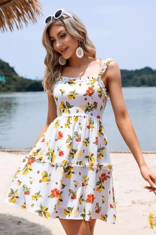 floral miniderss