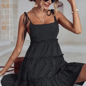 polka dots lingerie