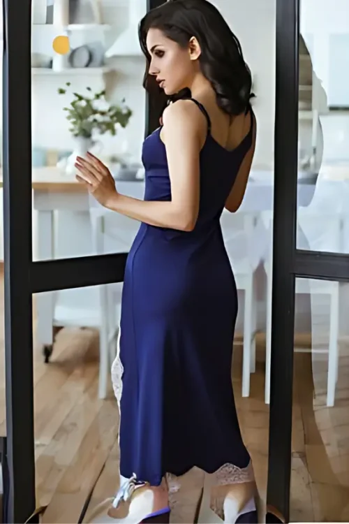 Front Slit Nightdress - Image 2
