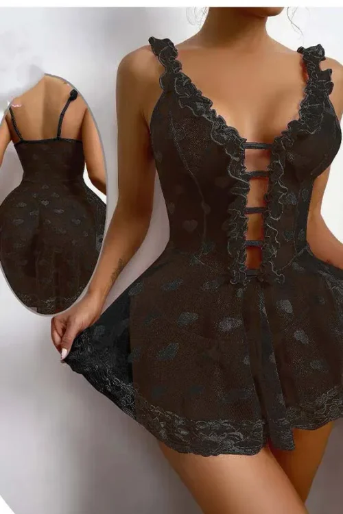 black toll lingerie
