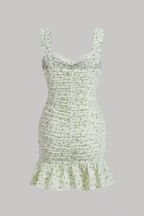 floral mini dress - Image 4