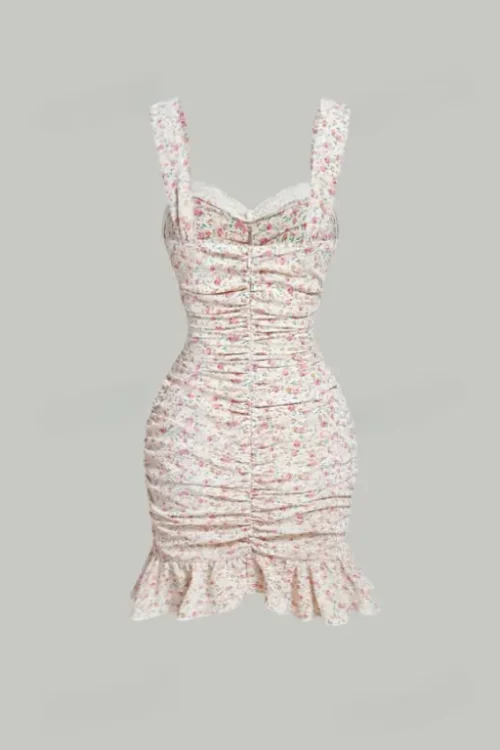 floral mini dress - Image 6