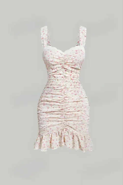 floral mini dress - Image 5