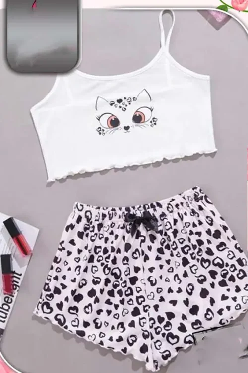 short pj set