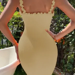 Midi Ribbed Dress