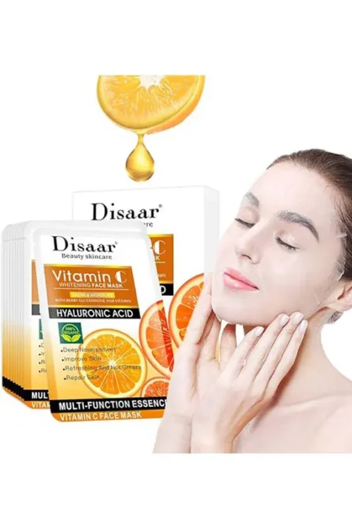 Disaar sheet mask vitamin C to lighten and rejuvenate the skin
