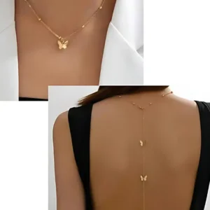 Elegant Butterfly Pendant Necklace