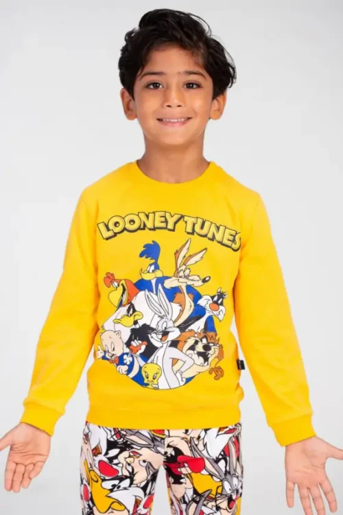 Cartoon Long Sleeve PJ Set - Image 2