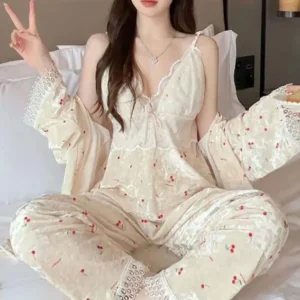 pink pj set