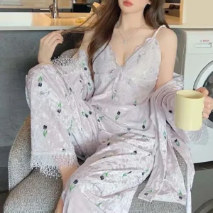 pink pj set