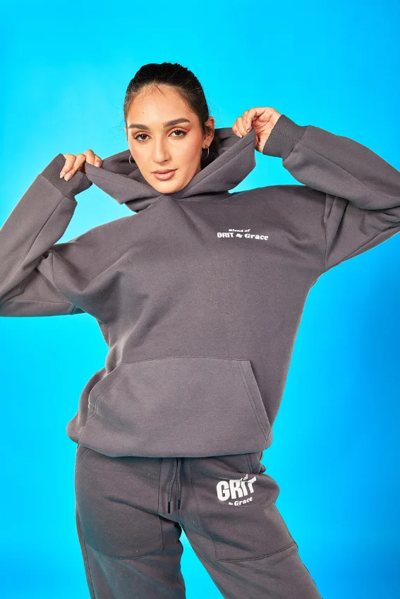 GRiT Hoodie Set Long Sleeve Casual