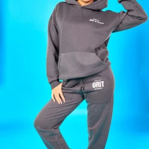 GRiT Hoodie Set Long Sleeve Casual
